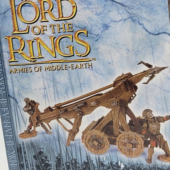 Lord of the Rings Uruk-Hai Seige Ballista with 2 Uruk-hai soldiers. New Sealed - Picture 3 of 12
